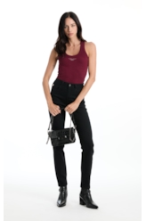 Calça Blend Black Gisele Skinny Lav.Amaciado