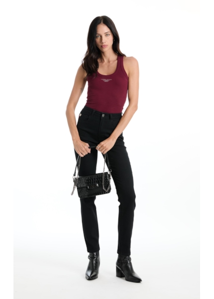 Calça Blend Black Gisele Skinny Lav.Amaciado