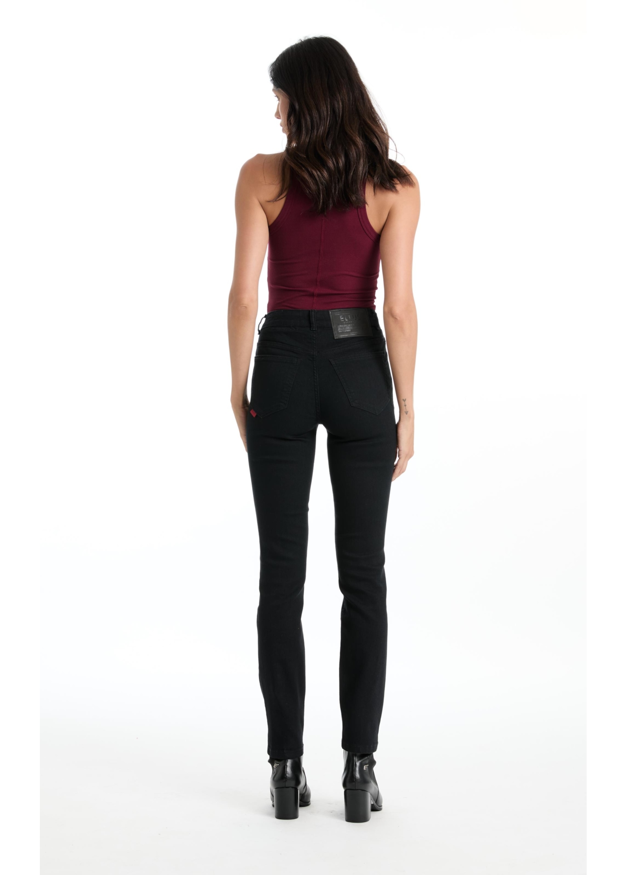 Calça Blend Black Gisele Skinny Lav.Amaciado