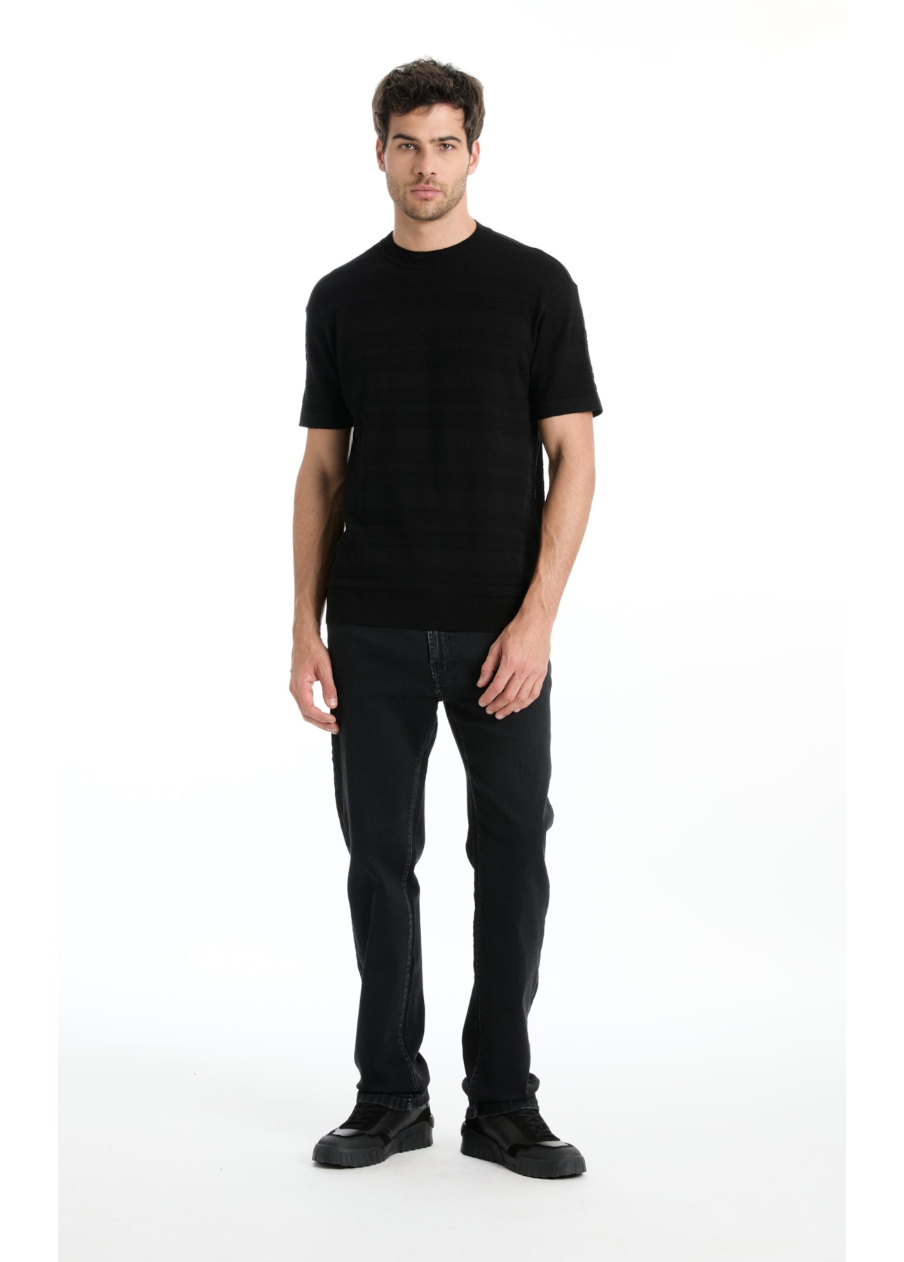Calça Blend Black Straight Lav.Black