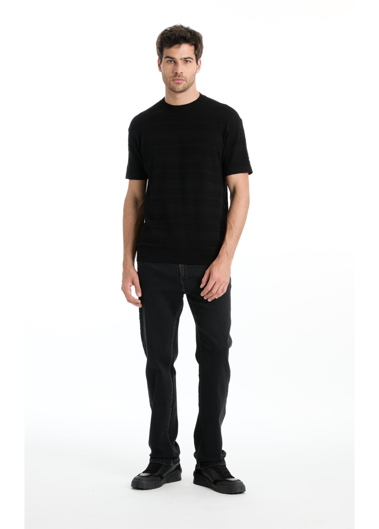Calça Blend Black Straight Lav.Black
