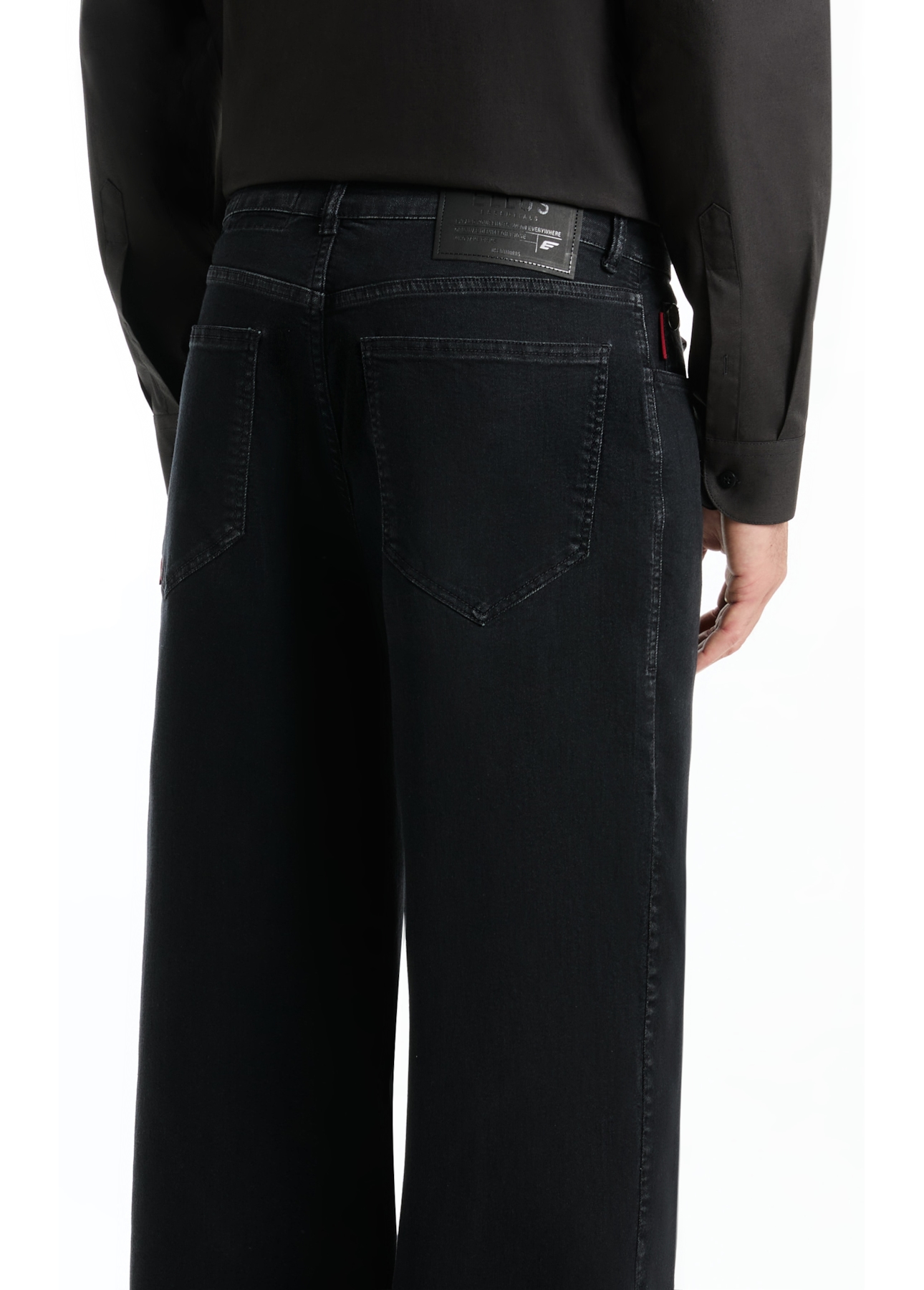 Calça Blend Black Wide Leg Lav.Black