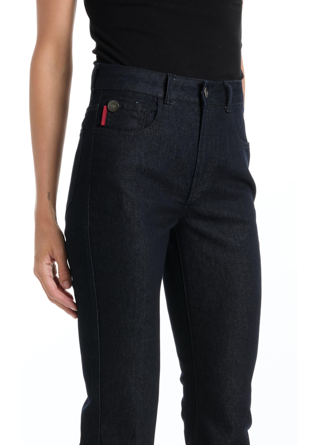Calça Blend Blue Gisele Skinny Lav.Amaciado