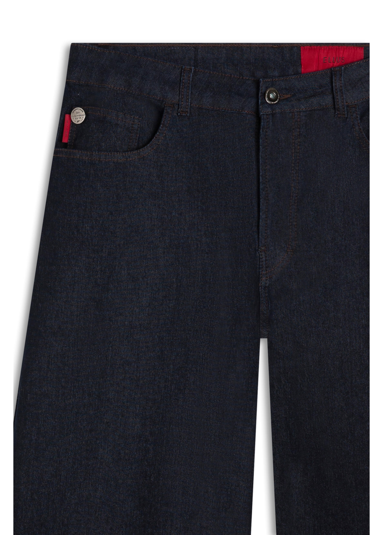 Calça Blend Blue Wide Leg Five Lav. Amaciado