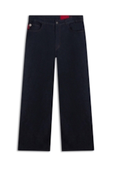 Calça Blend Blue Wide Leg Five Lav. Amaciado