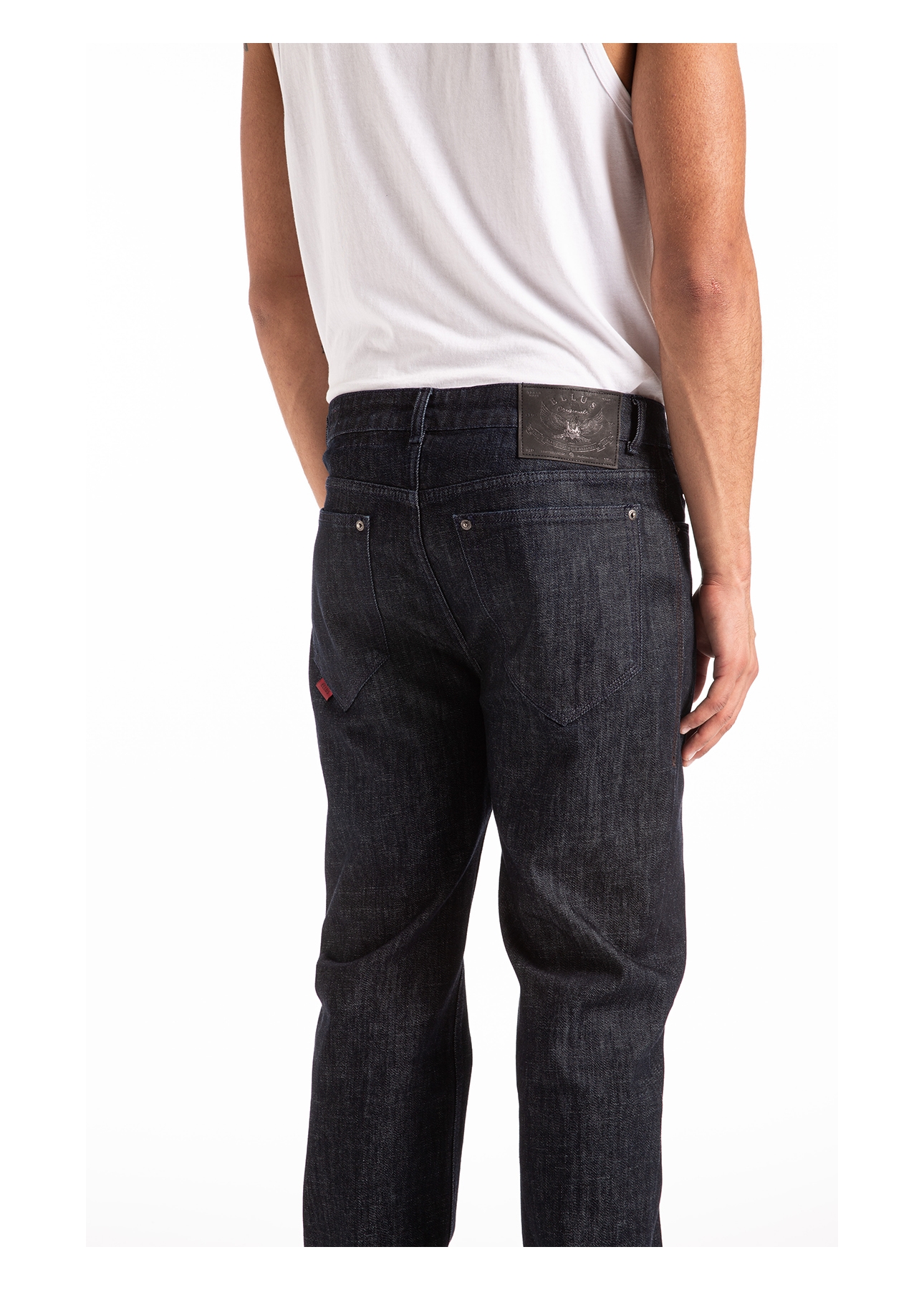 Calça Blue Cross Slim 36.Lav.Amaciado C/Resina