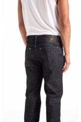 Calça Blue Cross Slim 36.Lav.Amaciado C/Resina
