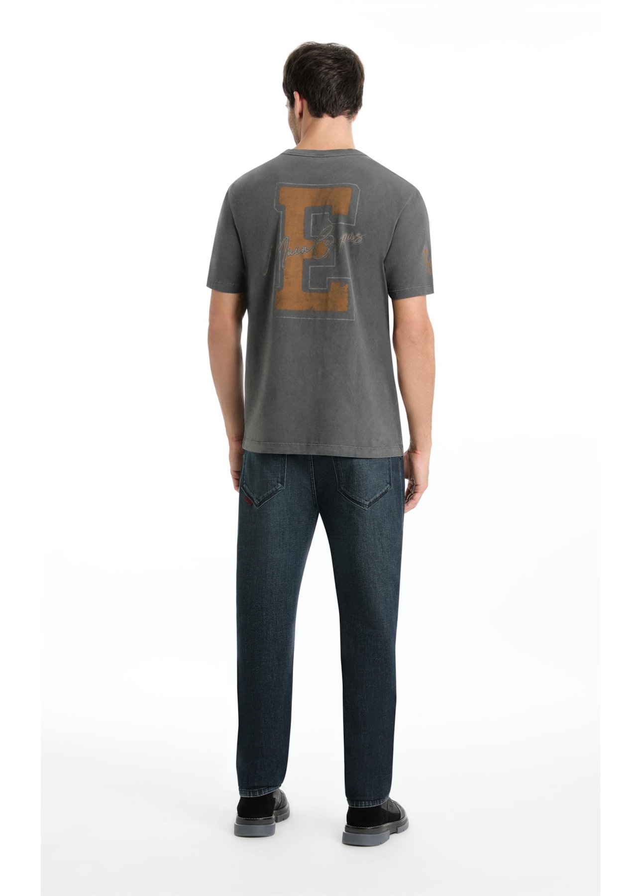 Calça Blue Cross Slim Lav. Escuro