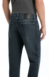 Calça Blue Cross Slim Lav. Escuro