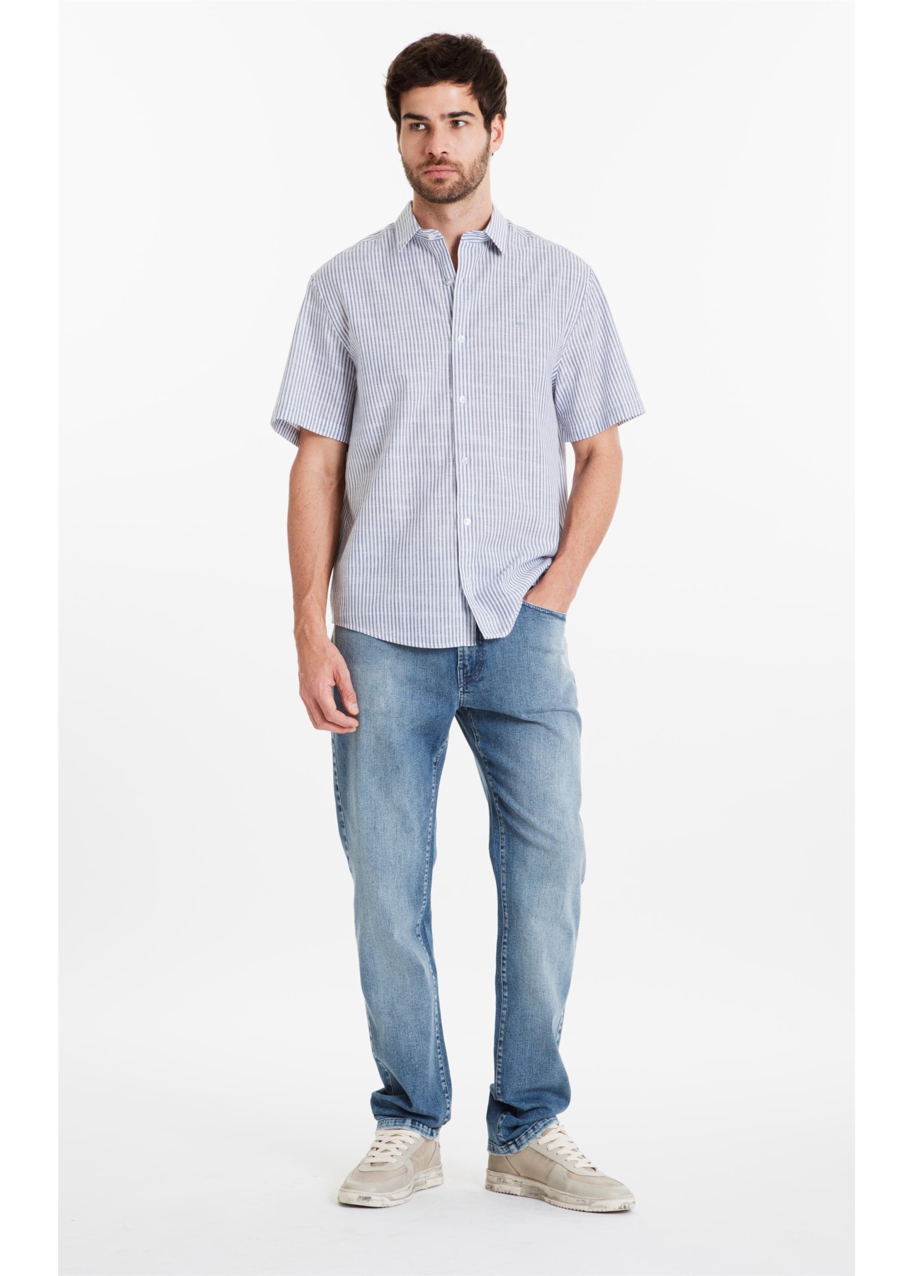 Calça Blue Regen Slim Lav. Claro