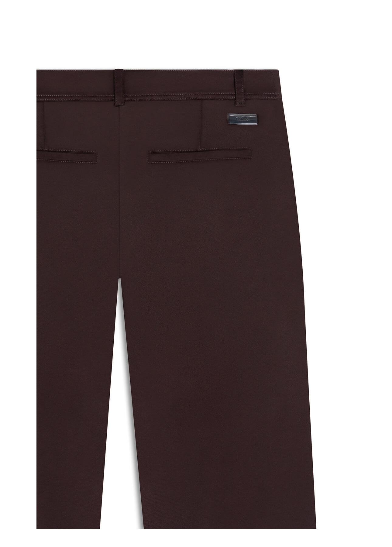 Calça Broken Wideleg Dark Brown