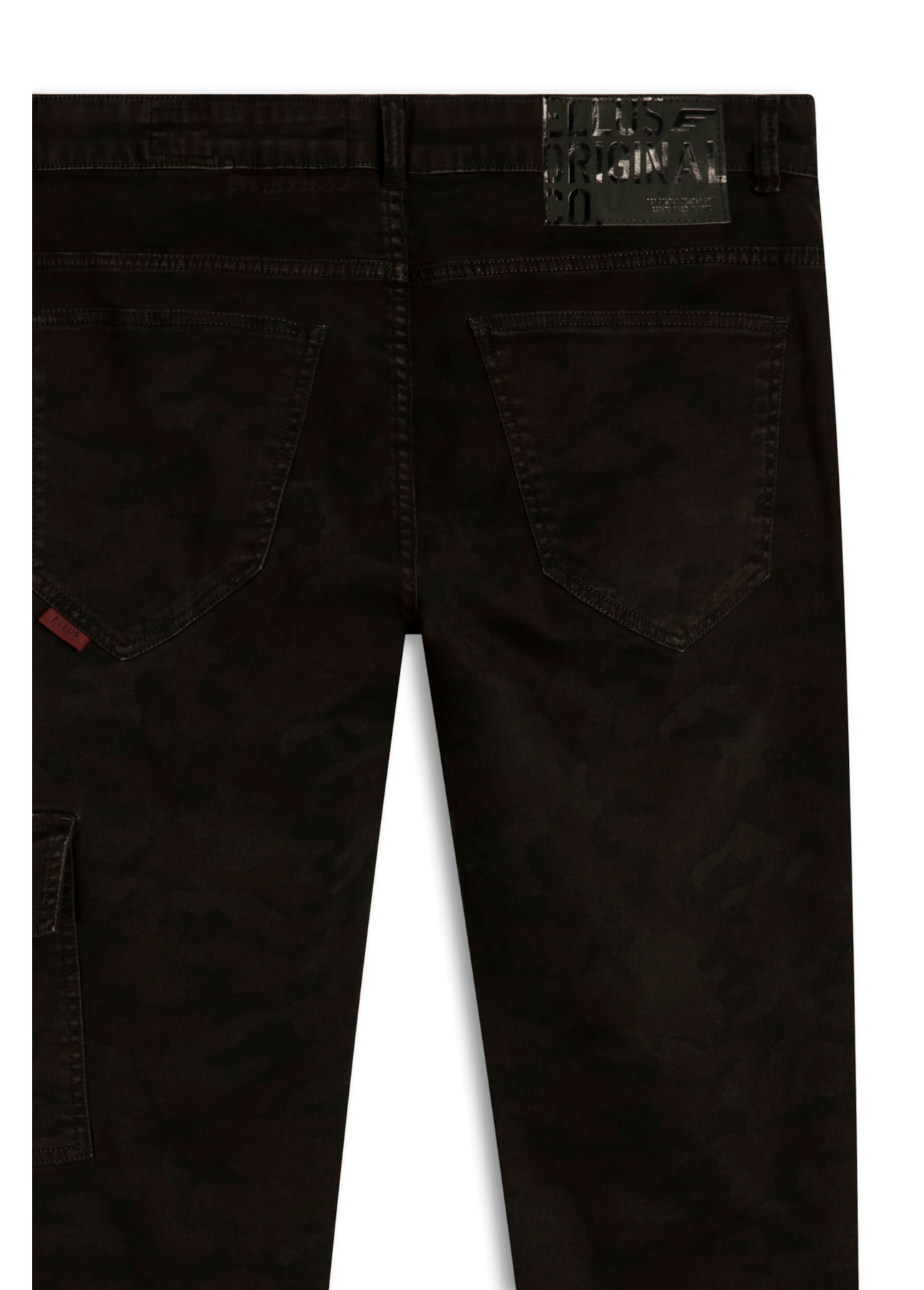 Calça Camouflage Color Cargo Grafite
