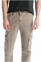 Calça Canvas Original Cargo Slim Husk