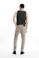 Calça Canvas Original Cargo Slim Husk
