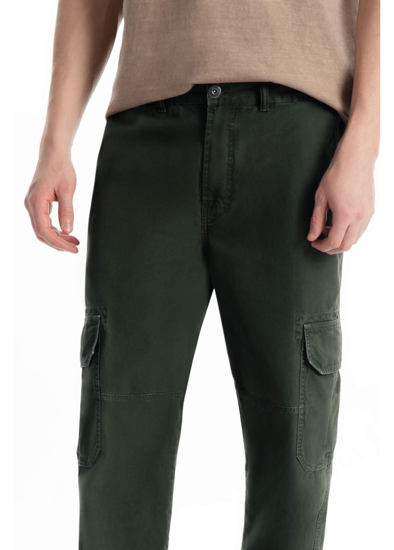 Calça Canvas Original Skate Cargo Verde Militar
