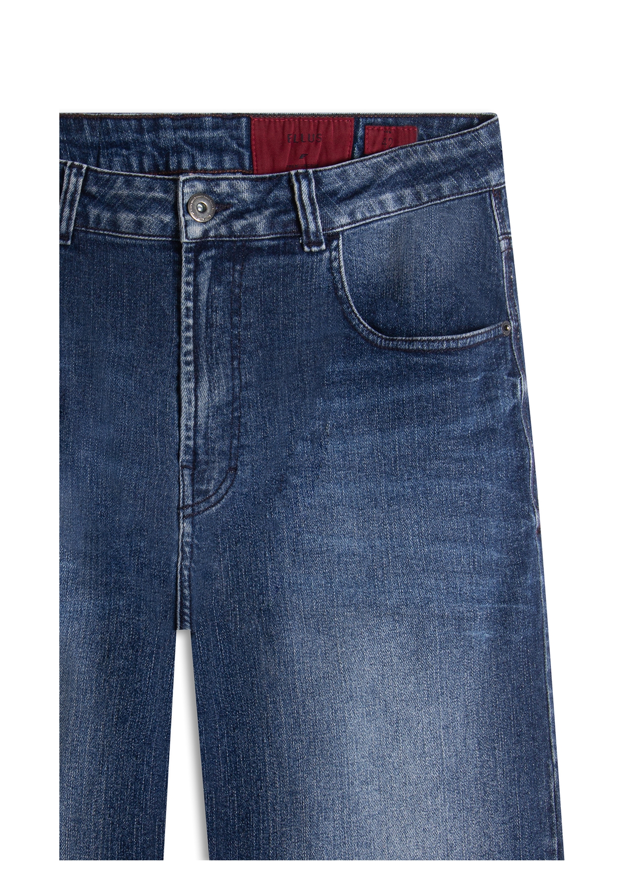 Calça Classic Denim Elastic Boot Cut Lav.Escuro