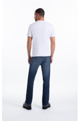 Calça Classic Denim Elastic Boot Cut Lav.Escuro