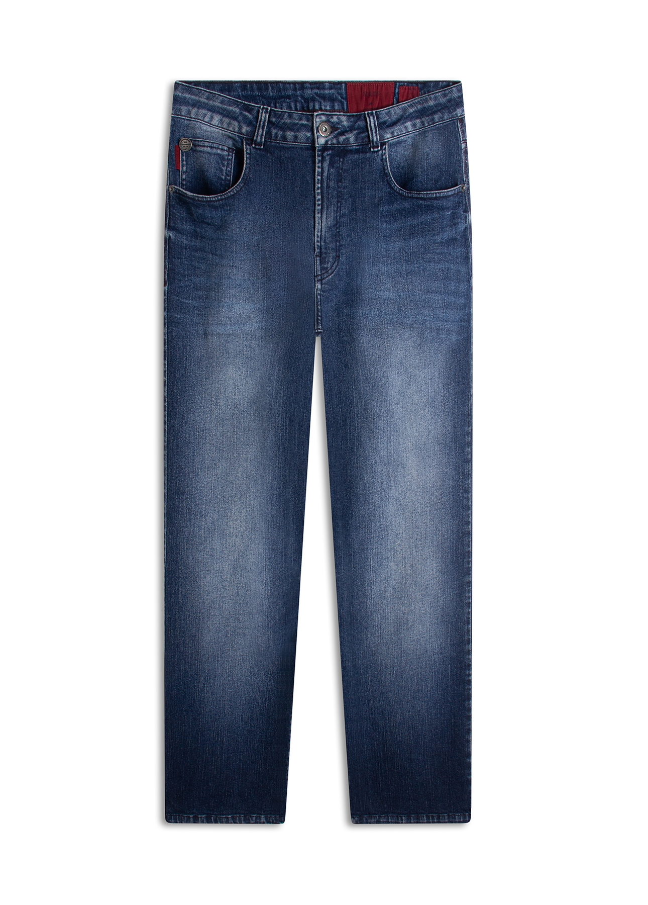 Calça Classic Denim Elastic Boot Cut Lav.Escuro