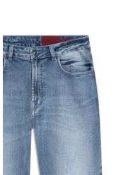 Calça Classic Denim Elastic Classic 5 Pocket Lav.Medio C/Used