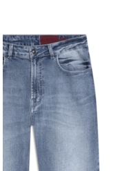 Calça Classic Denim Elastic Classic 5 Pocket Lav.Medio C/Used