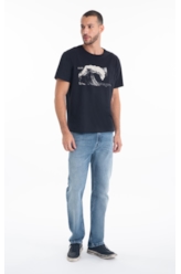 Calça Classic Denim Elastic Classic 5 Pocket Lav.Medio C/Used