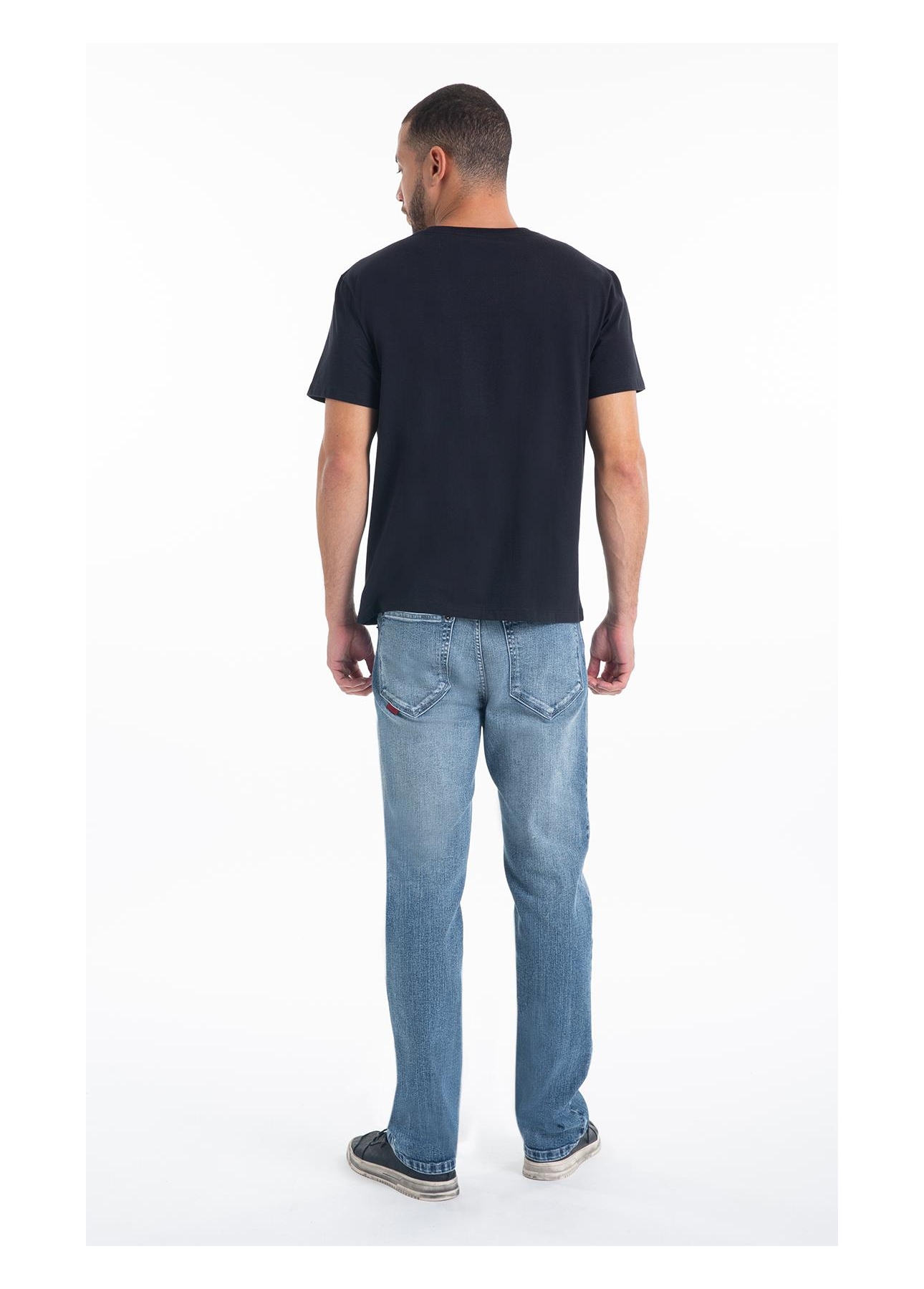 Calça Classic Denim Elastic Classic 5 Pocket Lav.Medio C/Used