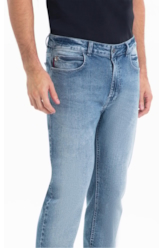 Calça Classic Denim Elastic Classic 5 Pocket Lav.Medio C/Used