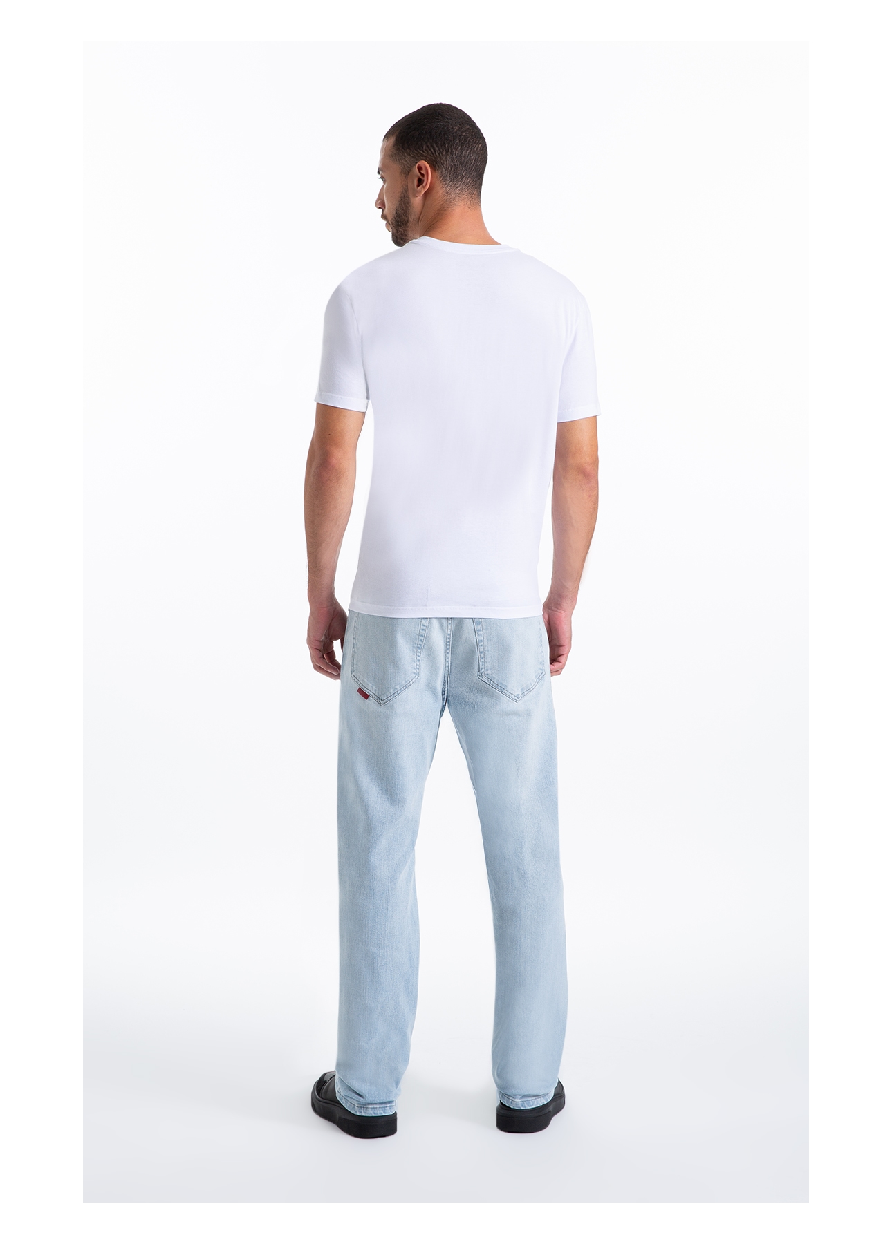 Calça Classic Denim Elastic Classic Lav.Claro C/ Used