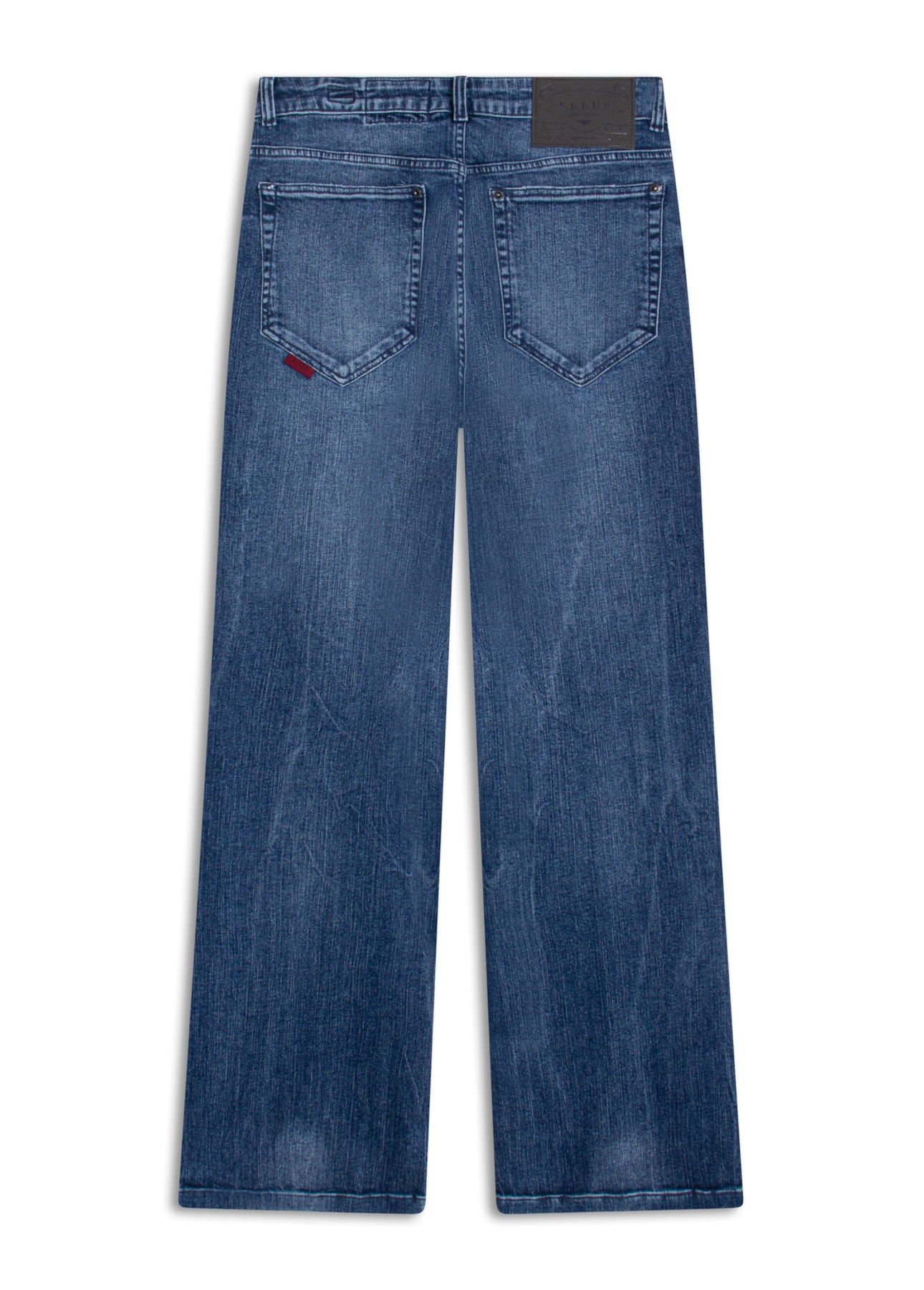 Calça Classic Denim Elastic Flare 5 Pockets 2154-Lav.Claro C/ Tie Dye