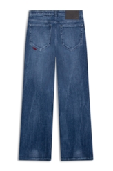 Calça Classic Denim Elastic Flare 5 Pockets 2154-Lav.Claro C/ Tie Dye