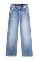 Calça Classic Denim Elastic Flare Lav.Claro