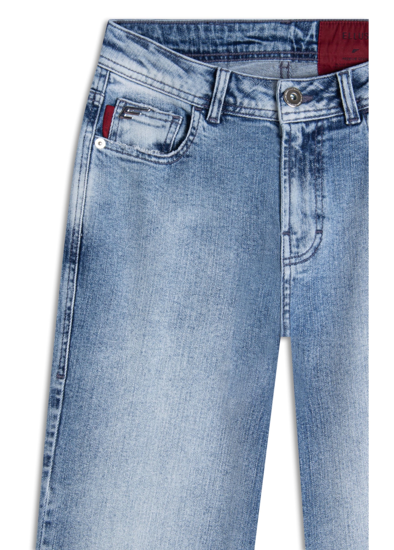 Calça Classic Denim Elastic Flare Lav.Claro