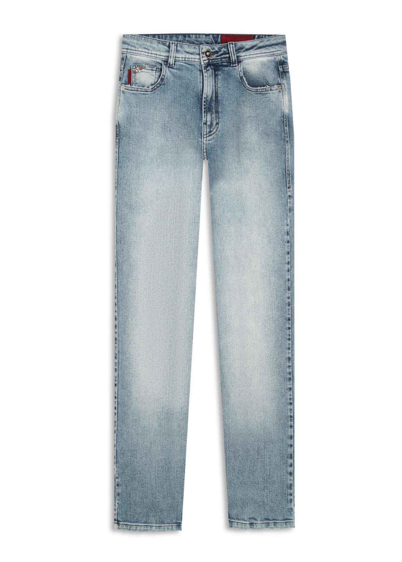 Calça Classic Denim Elastic Gisele Slim Lav.Claro