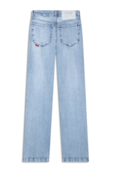 Calça Classic Denim Elastic Reta Lav.Claro
