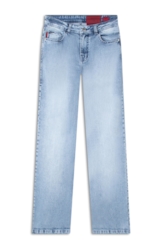 Calça Classic Denim Elastic Reta Lav.Claro