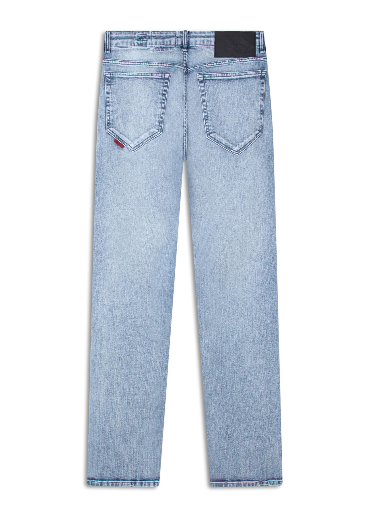 Calça Classic Denim Elastic Slim 5 Pockets Lav.Claro C/ Pincelado