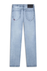 Calça Classic Denim Elastic Slim 5 Pockets Lav.Claro C/ Pincelado