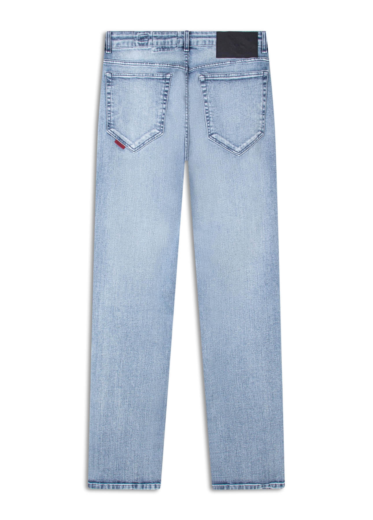 Calça Classic Denim Elastic Slim 5 Pockets Lav.Claro C/ Pincelado