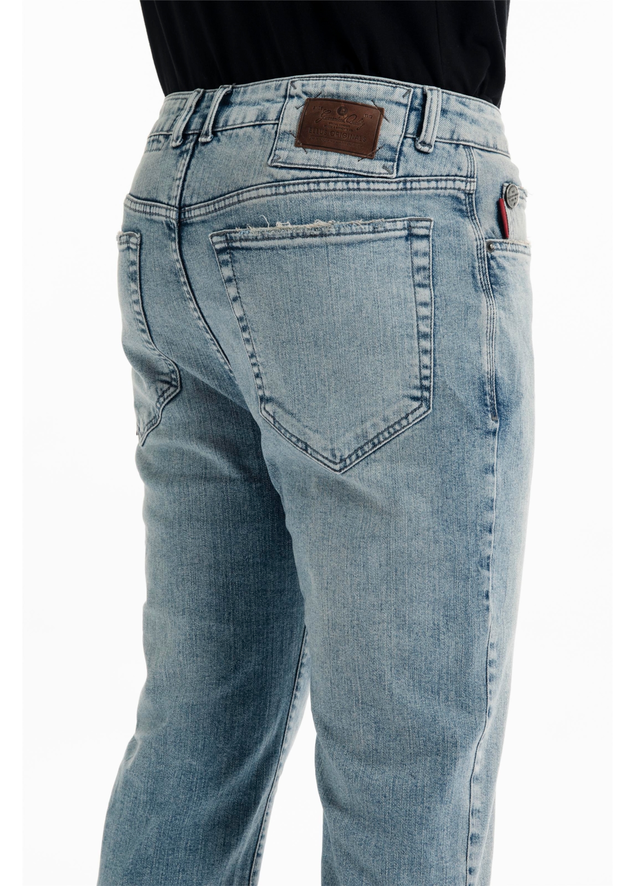 Calça Classic Denim Elastic Slim Lav.Delave Com  Matiz