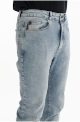 Calça Classic Denim Elastic Slim Lav.Delave Com  Matiz