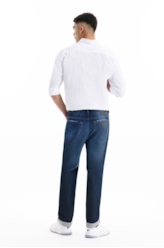Calça Classic Denim Elastic Slim Lav.Escuro C/ Matiz