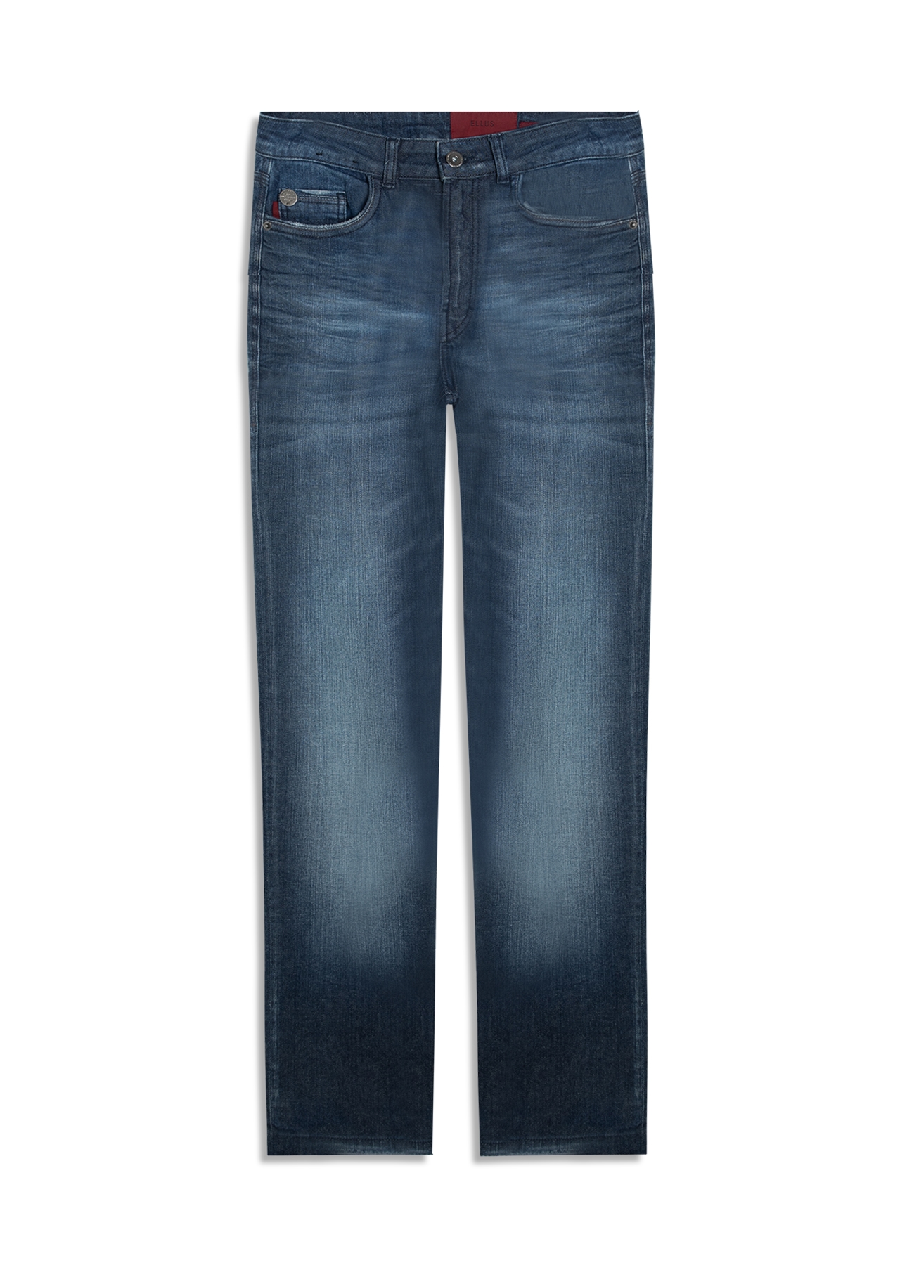 Calça Classic Denim Elastic Slim Lav.Escuro C/ Matiz