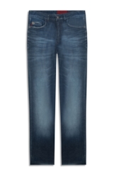 Calça Classic Denim Elastic Slim Lav.Escuro C/ Matiz