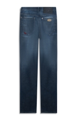 Calça Classic Denim Elastic Slim Lav.Escuro C/ Matiz