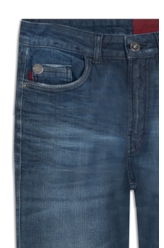 Calça Classic Denim Elastic Slim Lav.Escuro C/ Matiz