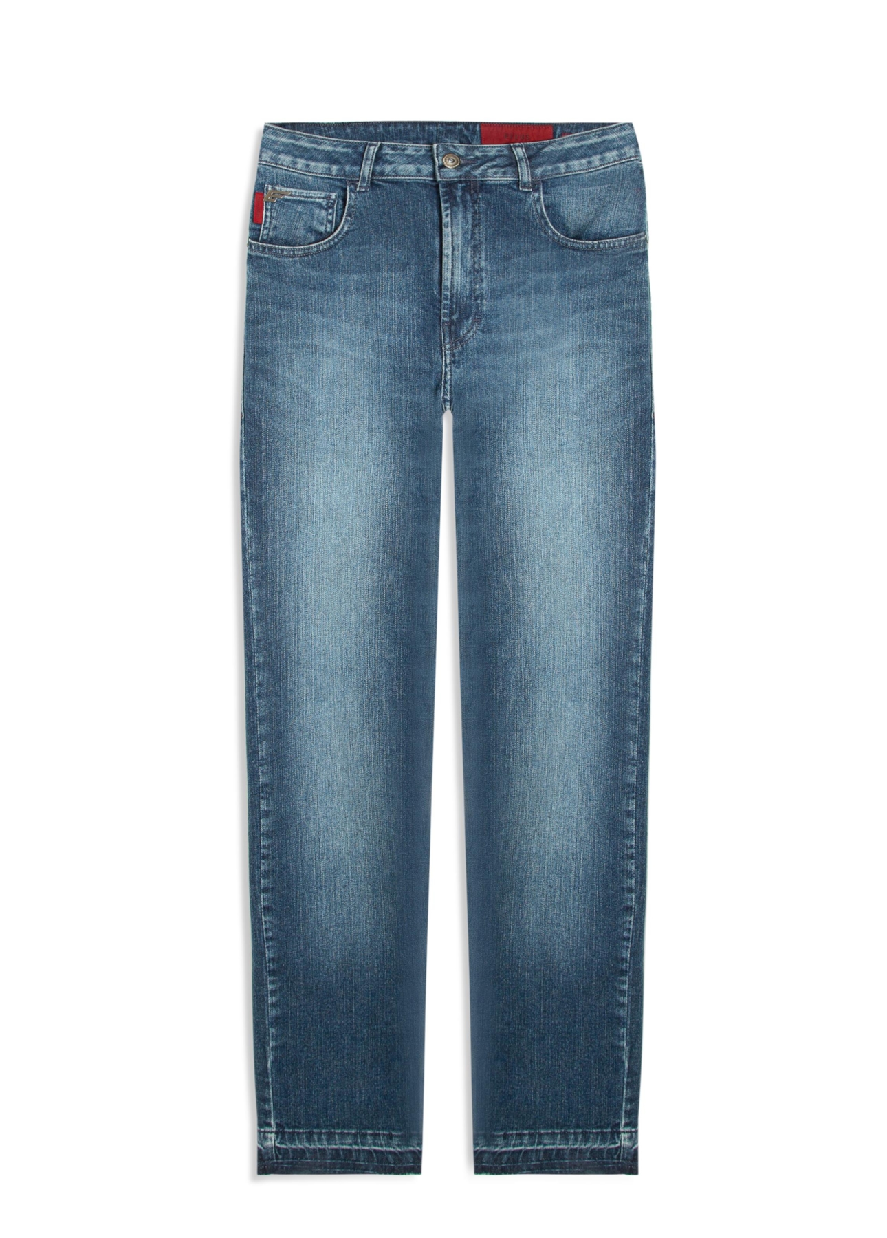 Calça Classic Denim Elastic Slim Lav.Escuro C/ Used