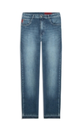 Calça Classic Denim Elastic Slim Lav.Escuro C/ Used