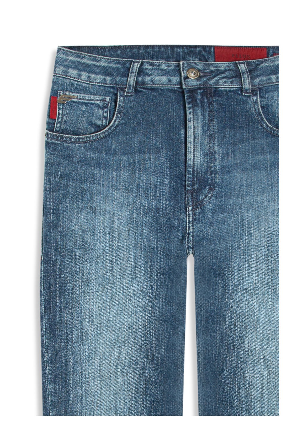 Calça Classic Denim Elastic Slim Lav.Escuro C/ Used