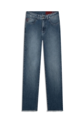 Calça Classic Denim Elastic Slim Médio C/ Matiz