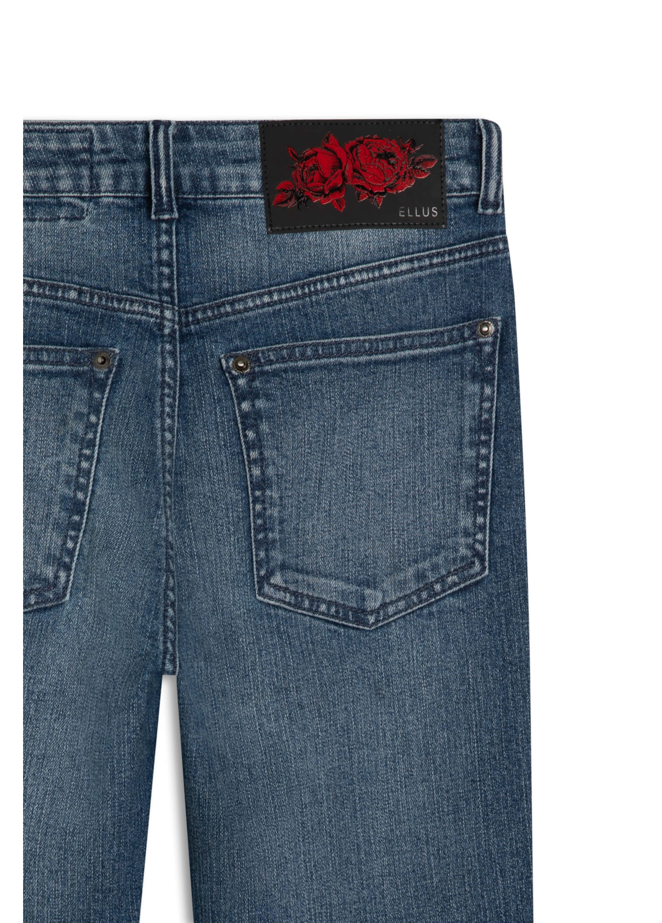 Calça Classic Denim Elastic Slim Médio C/ Matiz